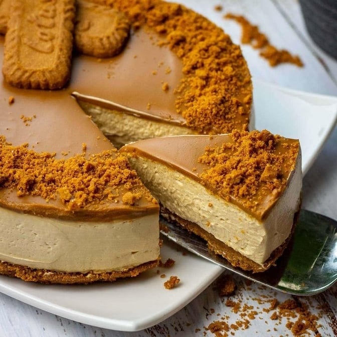Biscoff Cheesecake.