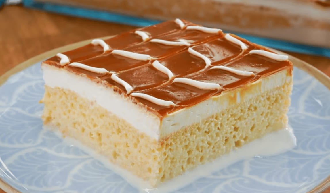 Caramel Milk Cake.